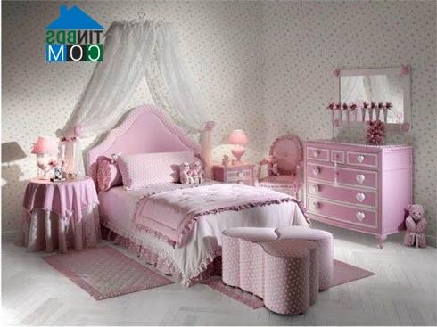 Ảnh Phòng tuyệt đẹp cho công chúa nhỏ