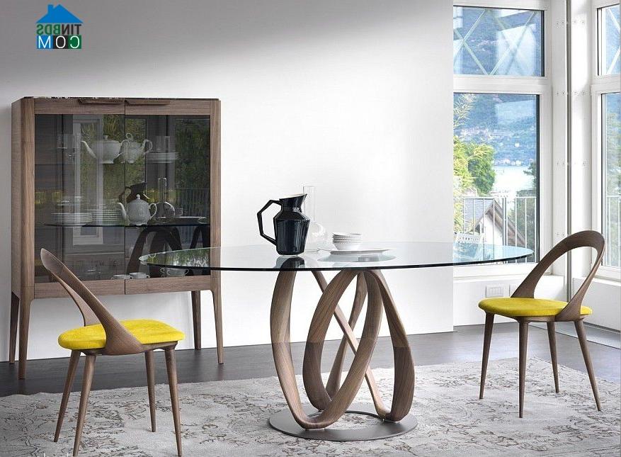 Ảnh Độc đáo những mẫu bàn ăn điêu khắc hiện đại
