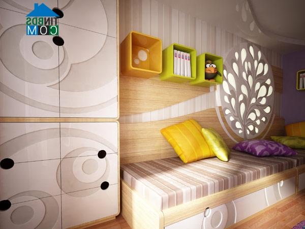 Ảnh Sống động và đầy màu sắc với các mẫu phòng ngủ trẻ em