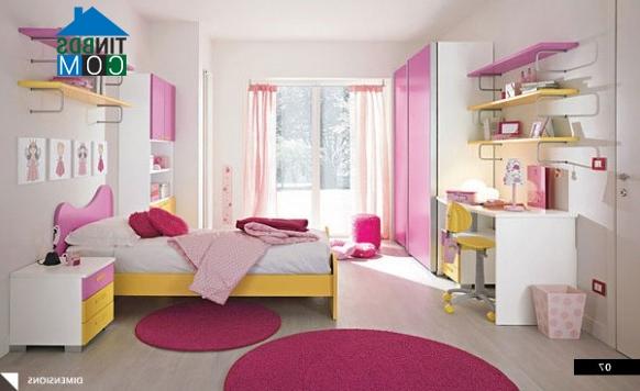 Ảnh Những bí kíp phối màu cực sống động cho phòng của bé