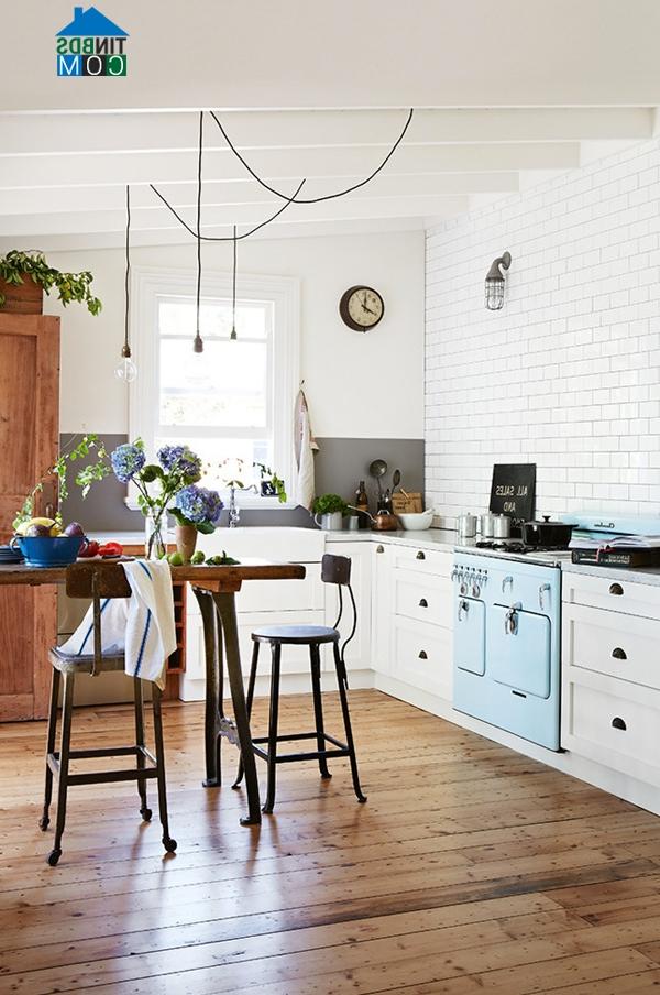 Ảnh Không gian nhà bếp đẹp hơn với Backsplash