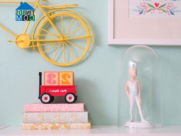 Ảnh Căn phòng 10m2 mẹ tự tay trang trí cho con gái