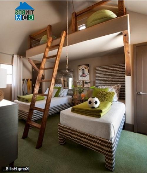 Ảnh Để hai bé thấy thoải mái khi chung phòng