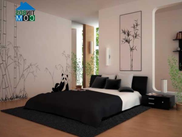 Ảnh Mang sắc thu vào phòng ngủ