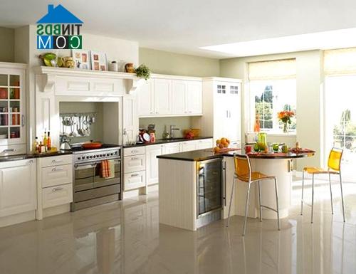 Ảnh Phòng bếp màu trắng sẽ lên ngôi trong năm 2014