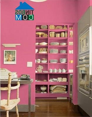 Ảnh Những mẫu kệ mở đẹp cho bếp thoáng và sáng