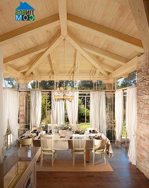Ảnh Những phòng ăn với không gian rộng mở, thoáng đạt