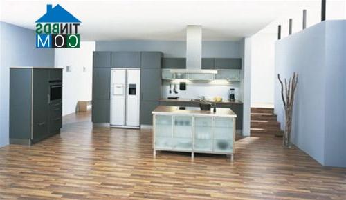 Ảnh Năm 2010: Xu hướng bếp xanh dịu mát