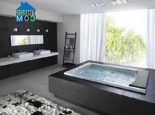 Ảnh Thiết kế nhà tắm sang trọng hiện đại