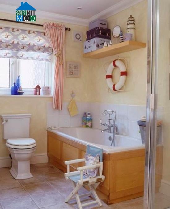 Ảnh Phòng tắm cực dễ thương cho bé với 5 ý tưởng táo bạo