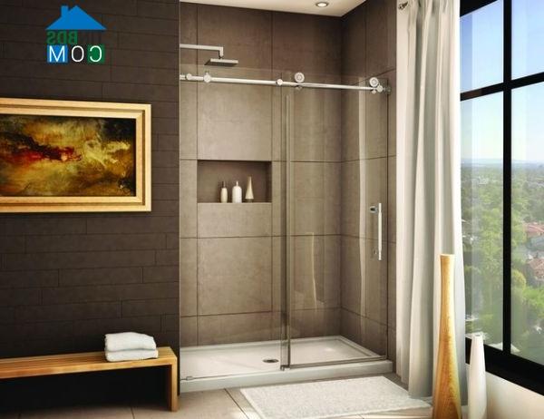 Ảnh Nới rộng không gian với bồn tắm đứng