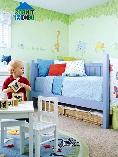 Ảnh Đưa thiên nhiên vào phòng của bé