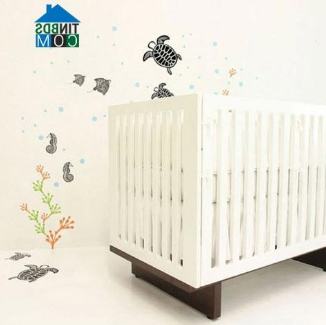 Ảnh Trang trí tường phòng của bé bằng decal sinh động