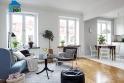 Căn hộ diện tích 45m2 rộng thoáng nhờ phá tường ngăn