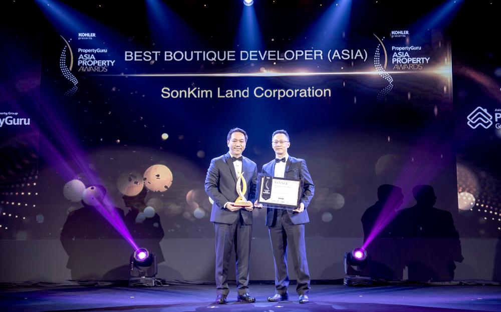 SonKim Land nhận giải “Best Boutique Developer” Bất động sản Châu Á 2018