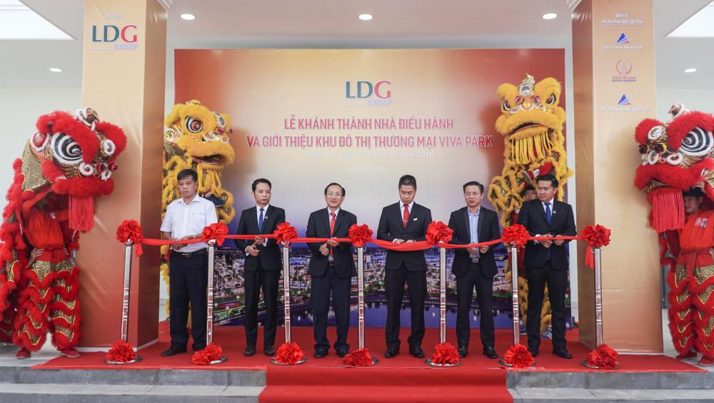 LDG Group khánh thành nhà điều hành và giới thiệu dự án Viva Park