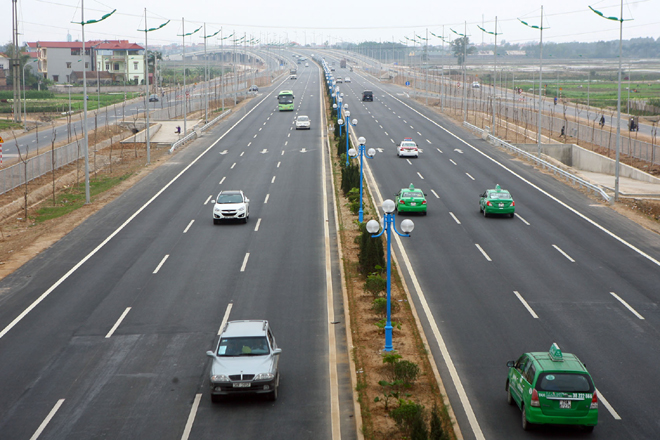 Duyệt chỉ giới đường Võ Nguyên Giáp đến đô thị vệ tinh Sóc Sơn