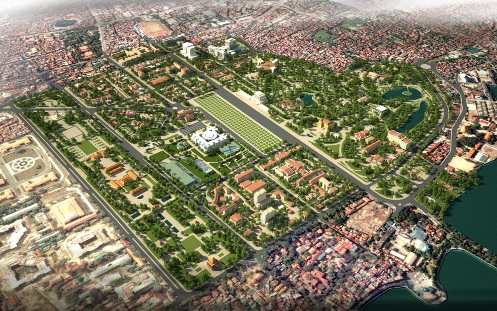 Bộ Xây dựng lập quy hoạch chi tiết khu trung tâm chính trị Ba Đình