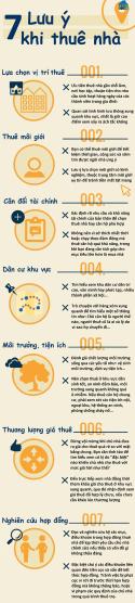 Infographic: 7 lưu ý trước khi ký hợp đồng thuê nhà