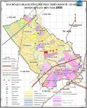 Bản đồ quy hoạch huyện Bến Lức TP. HCM đến năm 2030 và tầm nhìn đến năm 2050