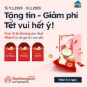Tinbds.COM khuyến mãi Xuân Quý Mão