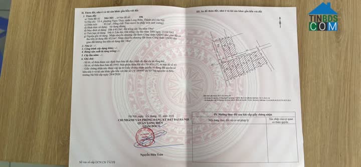 Ảnh Siêu phẩm nhà đẹp 4 tầng tổ 4 Ngọc Thụy gần cầu Long Biên, DT 38,3m2, giá 7,5 tỷ. 0