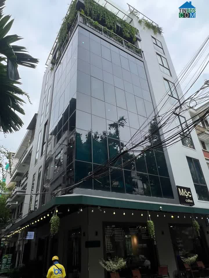 Ảnh Bán gấp tòa văn phòng Hoàng Quốc Việt, Lô góc, thông sàn thoáng sáng 125m x 9 tầng và hầm chỉ 50 tỷ 0