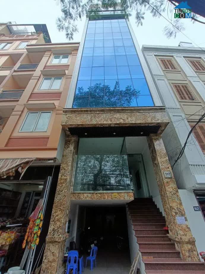 Ảnh Bán gấp tòa văn mặt phố Trần Vỹ, dòng tiền 80tr/tháng, Vỉa hè rộng, thông sàn, dãy phố sầm uất... 0