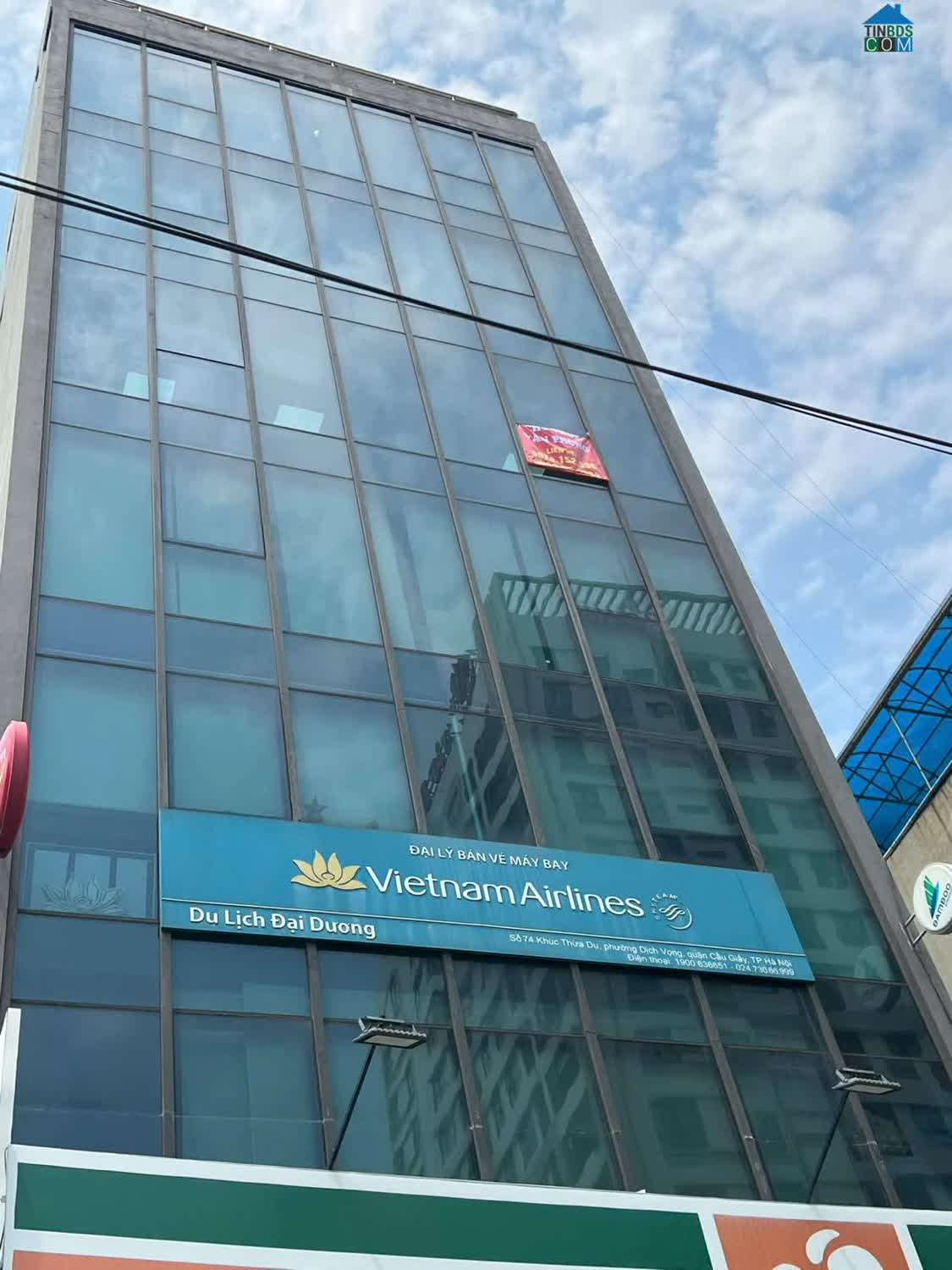 Ảnh Bán gấp Building đồ sộ Dương Khuê, 10 tầng thang máy, 9.5m mặt tiền siêu khủng, dòng tiền 180tr... 0