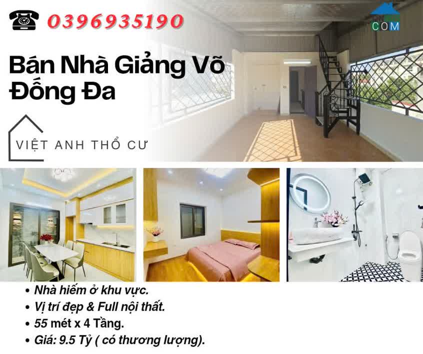 Ảnh Bán nhà Phố Giảng Võ, Vị Trí Đẹp, Full Nội Thất, 55mx4T, Giá: 9.5 Tỷ, Lh: 0396935190. 0