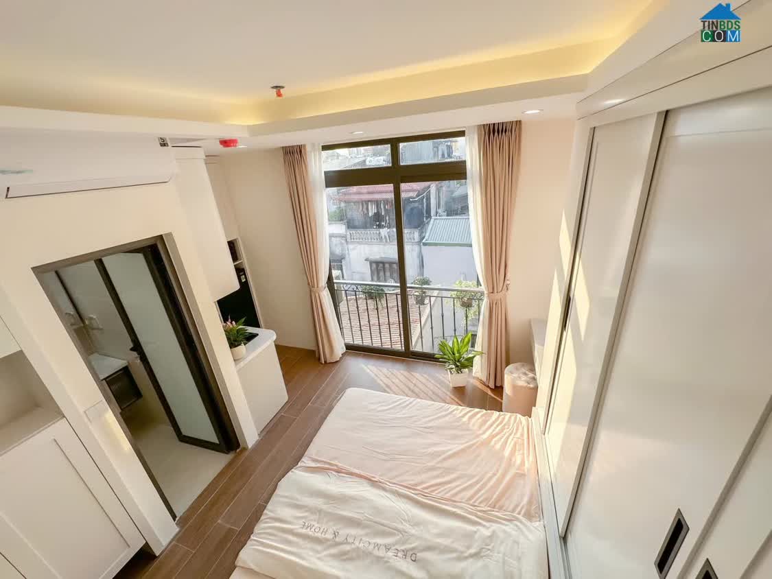 Ảnh Bán nhà cực xịn phố Hoàng Hoa Thám 50m2, 6T thang máy, MT4.9m lô góc KD 50tr/tháng 0