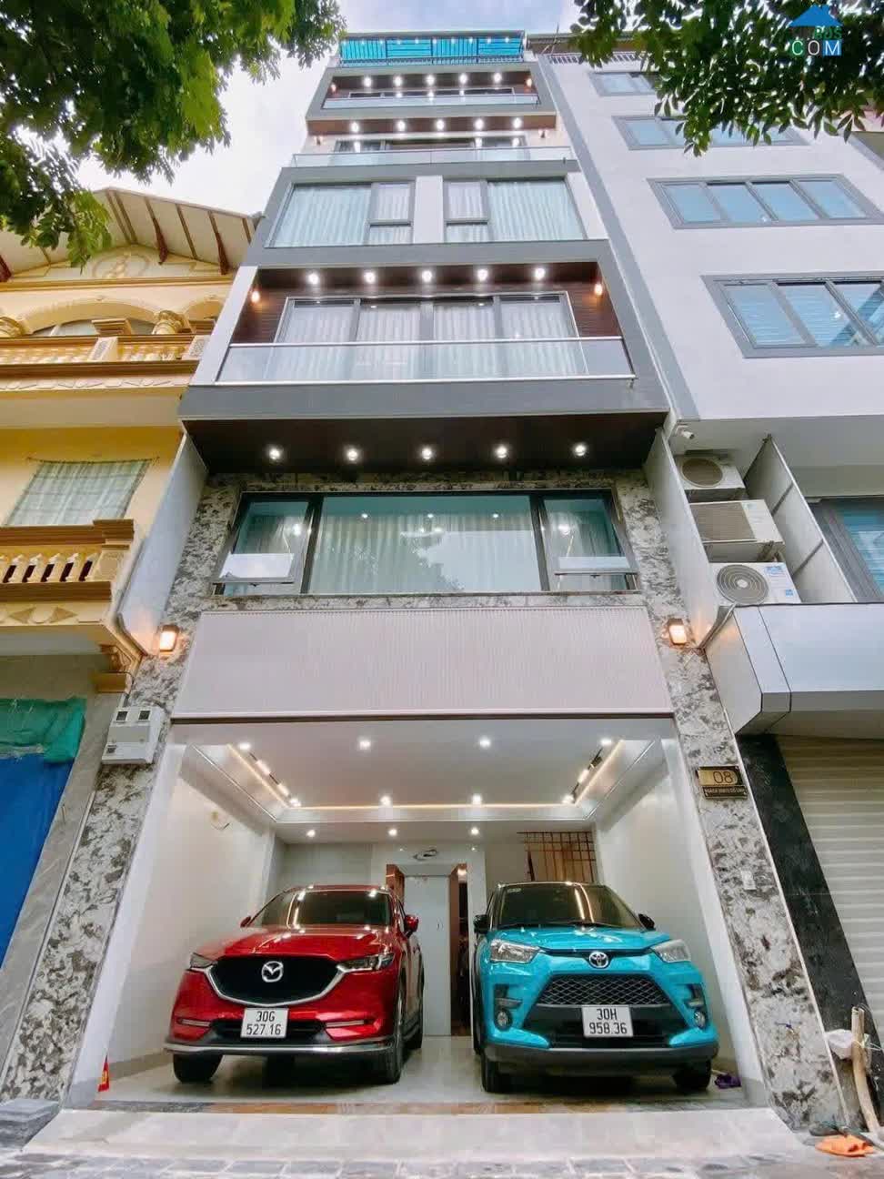 Ảnh Bán tòa 8 tầng phố Trung Kính 75m2 mặt tiền 5.1m thang máy thông sàn kinh doanh cực đẹp 0