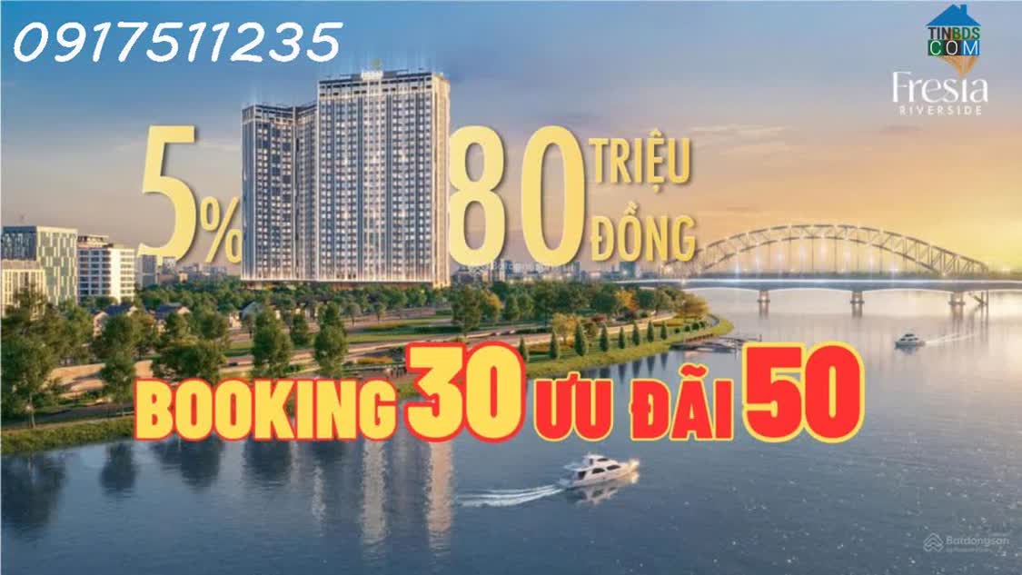 Ảnh Fresia Riverside giữ chổ 30 triệu nhận ưu đãi 50 triệu(còn 3 suất), 2 phòng ngủ có nội thất 1.6 tỷ 0