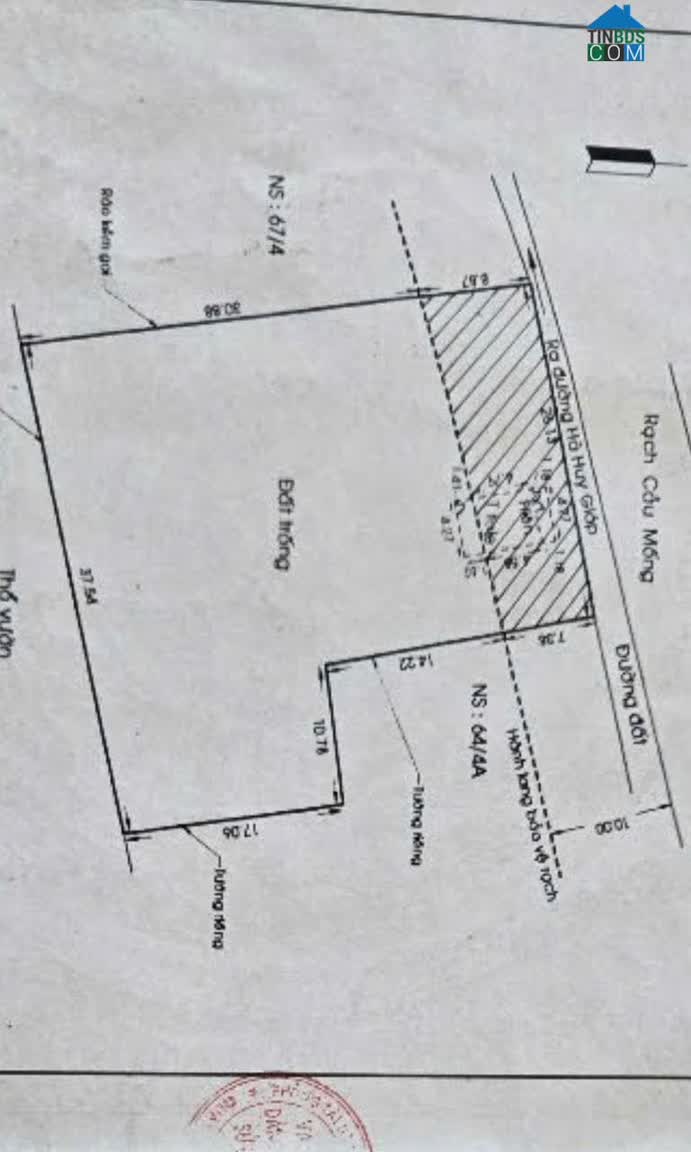 Ảnh Bán Gấp 1.233m² Đất Mặt Tiền Thạnh Lộc 52 – Q.12 – Giá Chỉ 11 Tỷ 0