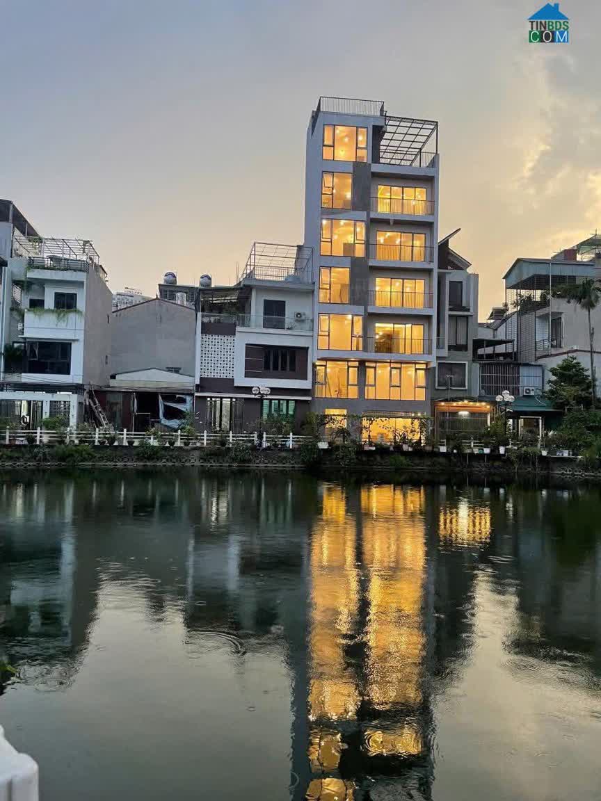 Ảnh Siêu VIP - An Cư Đỉnh Cao, View Hồ Cực Hiếm, Nhà Ngọc Thụy 50m2 8T, Full Nội Thất - 22.x Tỷ 0