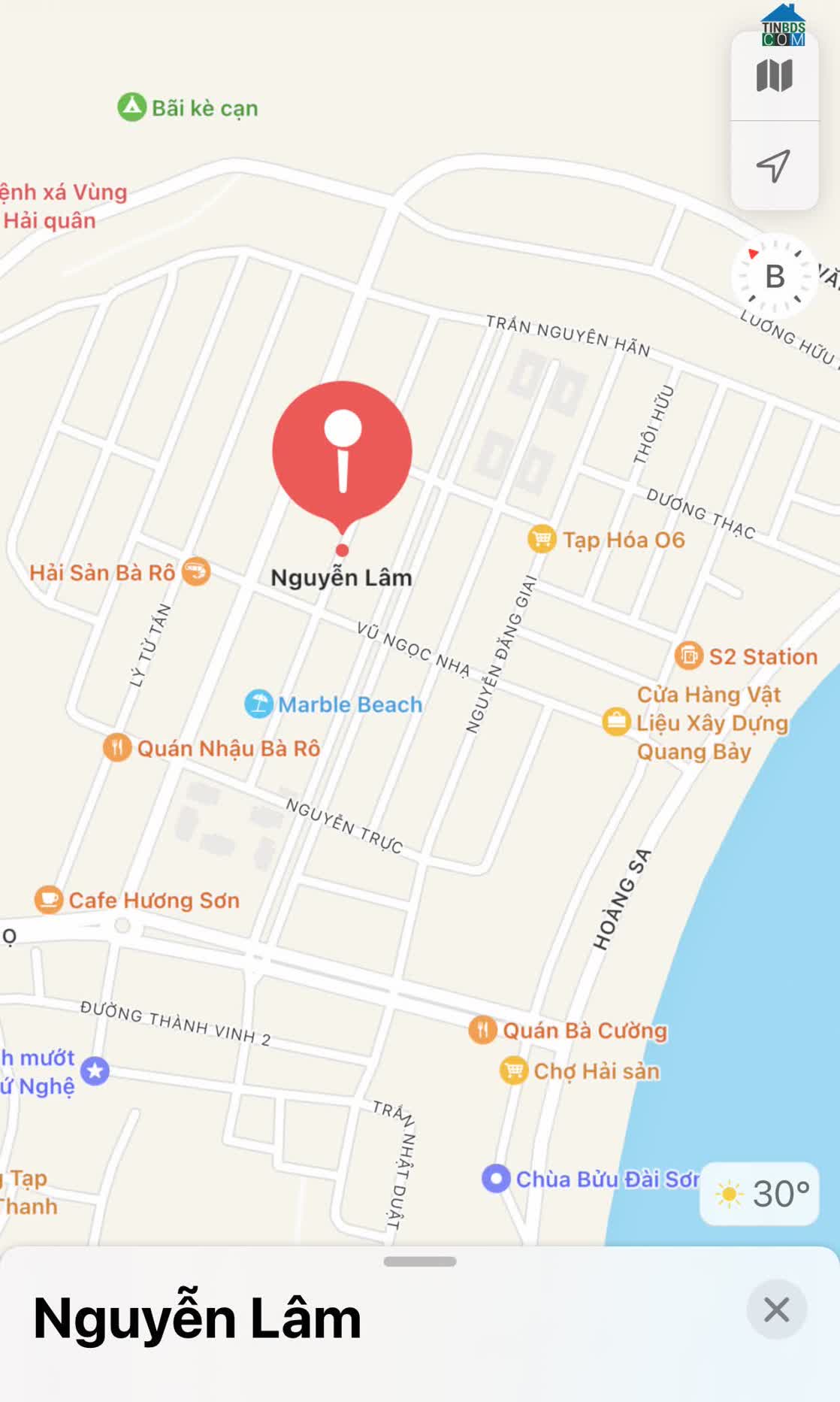 Ảnh Lô đất đẹp tại khu vực Phường Thọ Quang- Quận Sơn Trà. 0