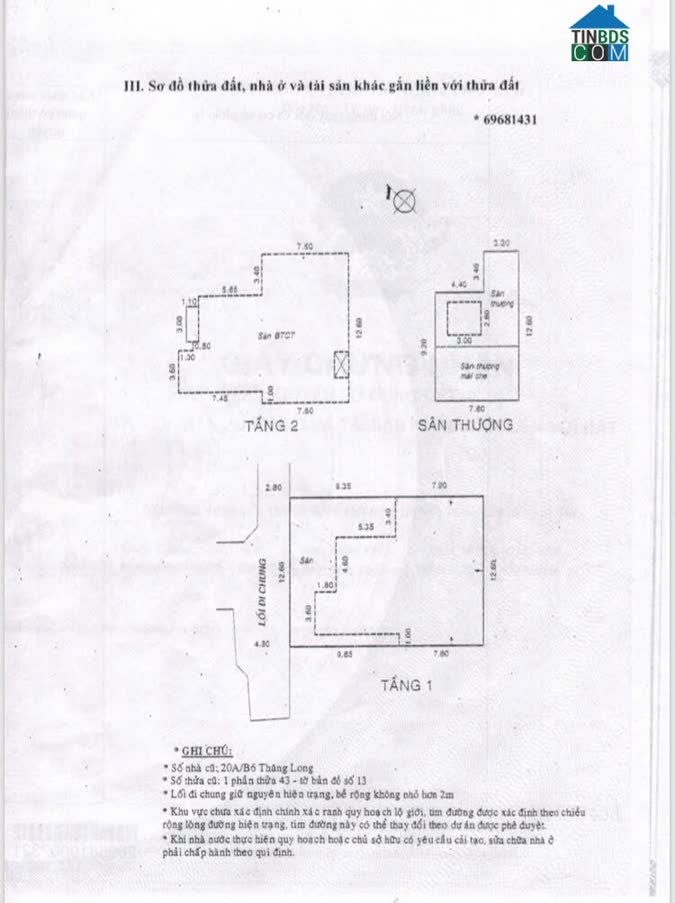 Ảnh Bán Nhà Hẻm Xe Hơi 12/20 Nguyễn Cảnh Dị, P4, Tân Bình 0