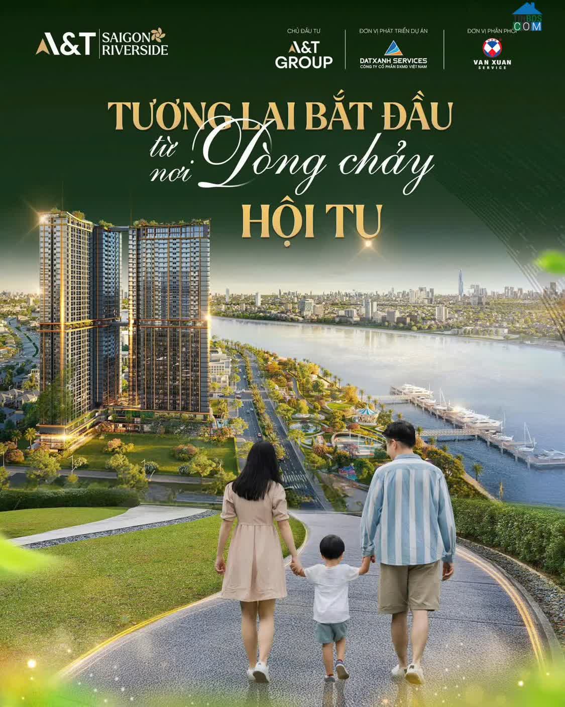 Ảnh Mở Bán Giai Đoạn F0 – A&t Saigon Riverside - TP Thuận An, Bình Dương 0