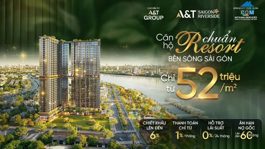 Ảnh Cơ Hội Đầu Tư Mới Tại Cửa Ngõ Thủ Đức – A&t Sài Gòn Riverside. Lh:0869703550, 0339002625. 0