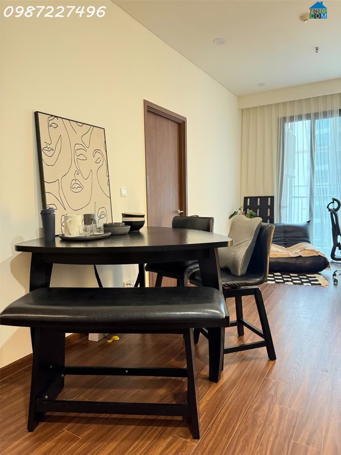 Ảnh Cho thuê căn hộ cao cấp 2N2WC Masteri H1, Vin Ocean Park, Gia Lâm, DT 66,88m2 0