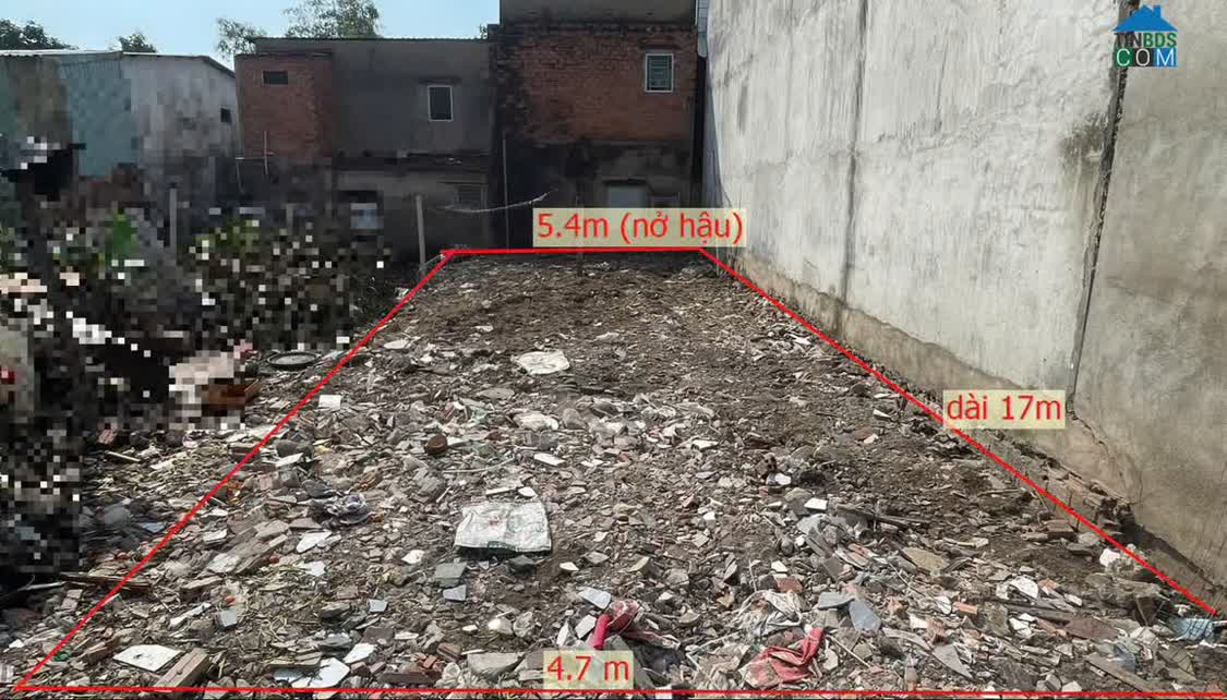 Ảnh Bán đất An Phú Đông 9, P.APĐ, quận 12: 4,6 (NH:5,4m) x 17m, giá 4,6 tỷ. 0