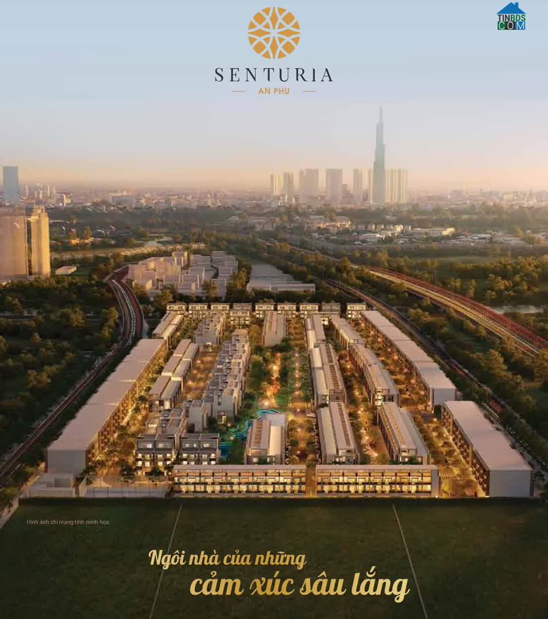 Ảnh Chính thức triển khai siêu phẩm nhà phố biệt thự Senturia An Phú mặt tiền Song hành Cao tốc 0