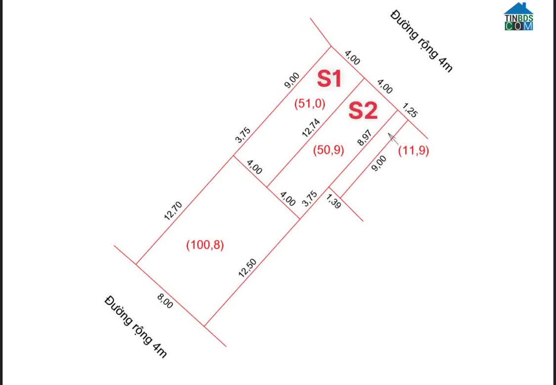 Ảnh Lô góc mặt đường kinh doanh Ngô Trí Hòa gần chợ Quyết 0