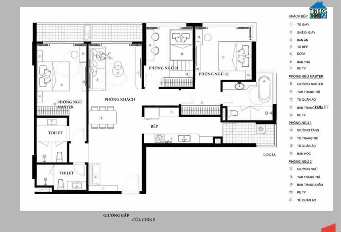 Ảnh Jade Square Phạm Văn Đồng. Bản đặc biệt 3Pn - 128m2. Kính Low - e View toàn cảnh Sông Hồng 2