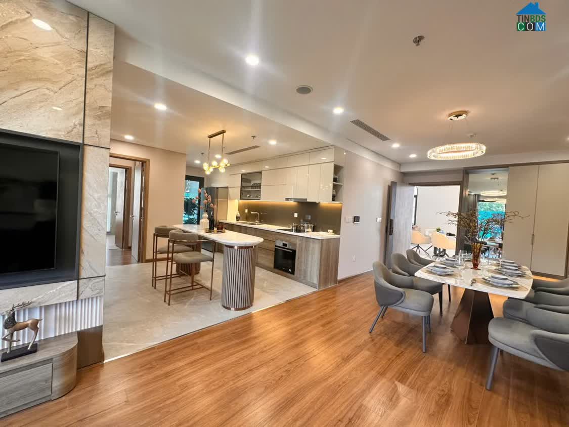 Ảnh Jade Square Phạm Văn Đồng. Bản đặc biệt 3Pn - 128m2. Kính Low - e View toàn cảnh Sông Hồng 3