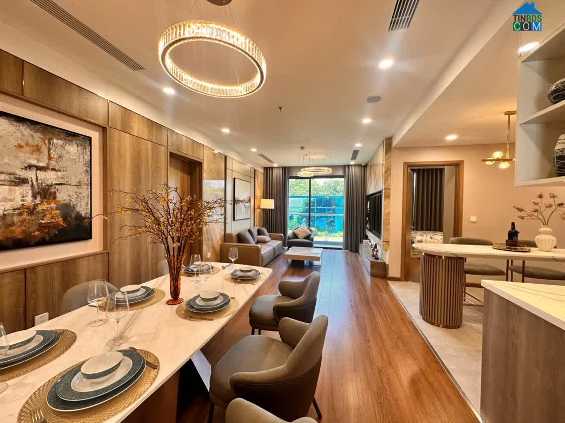 Ảnh Jade Square Phạm Văn Đồng. Bản đặc biệt 3Pn - 128m2. Kính Low - e View toàn cảnh Sông Hồng 4