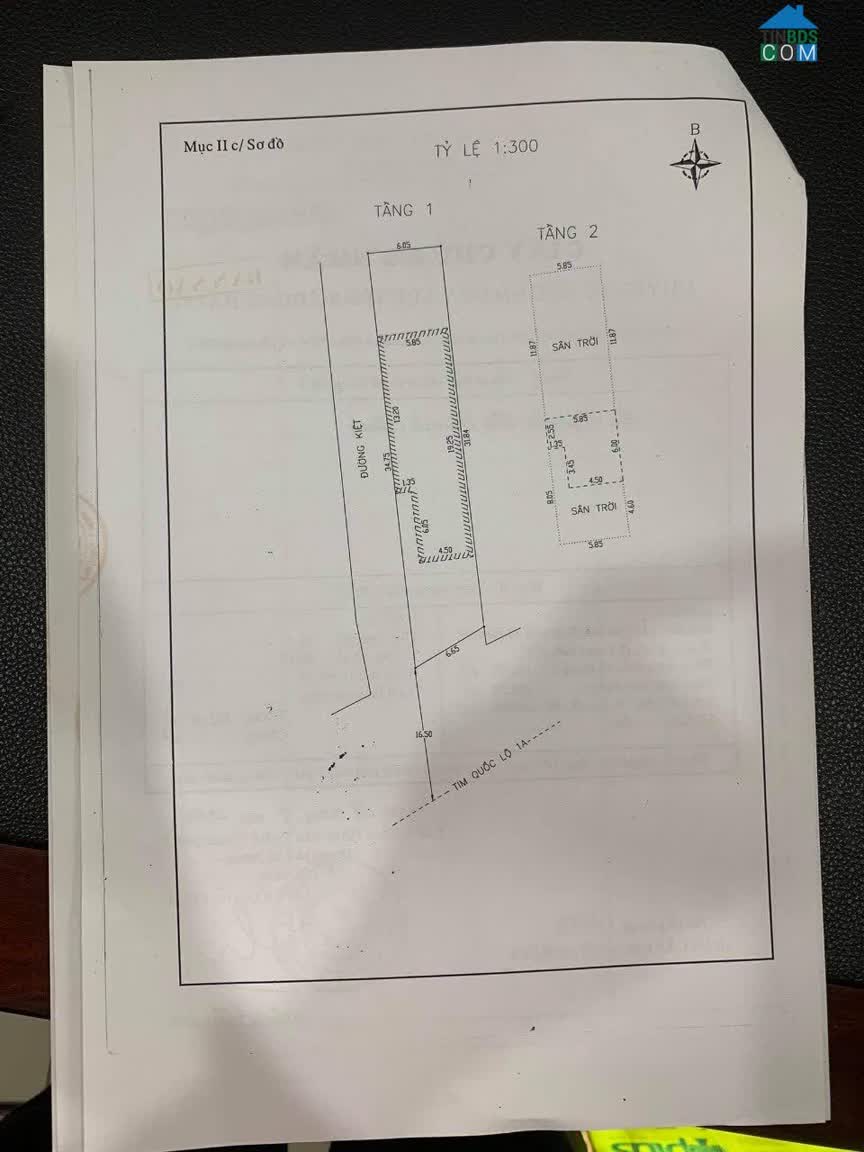 Ảnh Bán nhà 2 tầng 2 mặt tiền đường Tôn Đức Thắng - Sát bến xe Trung tâm TP 0