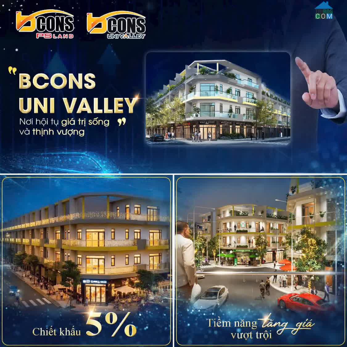 Ảnh Bcons Uni Valley – Nhà Phố Siêu Đô Thị Giữa Làng Đại Học, Phường Đông Hòa, TP Dĩ An, Tỉnh Bình Dương 0