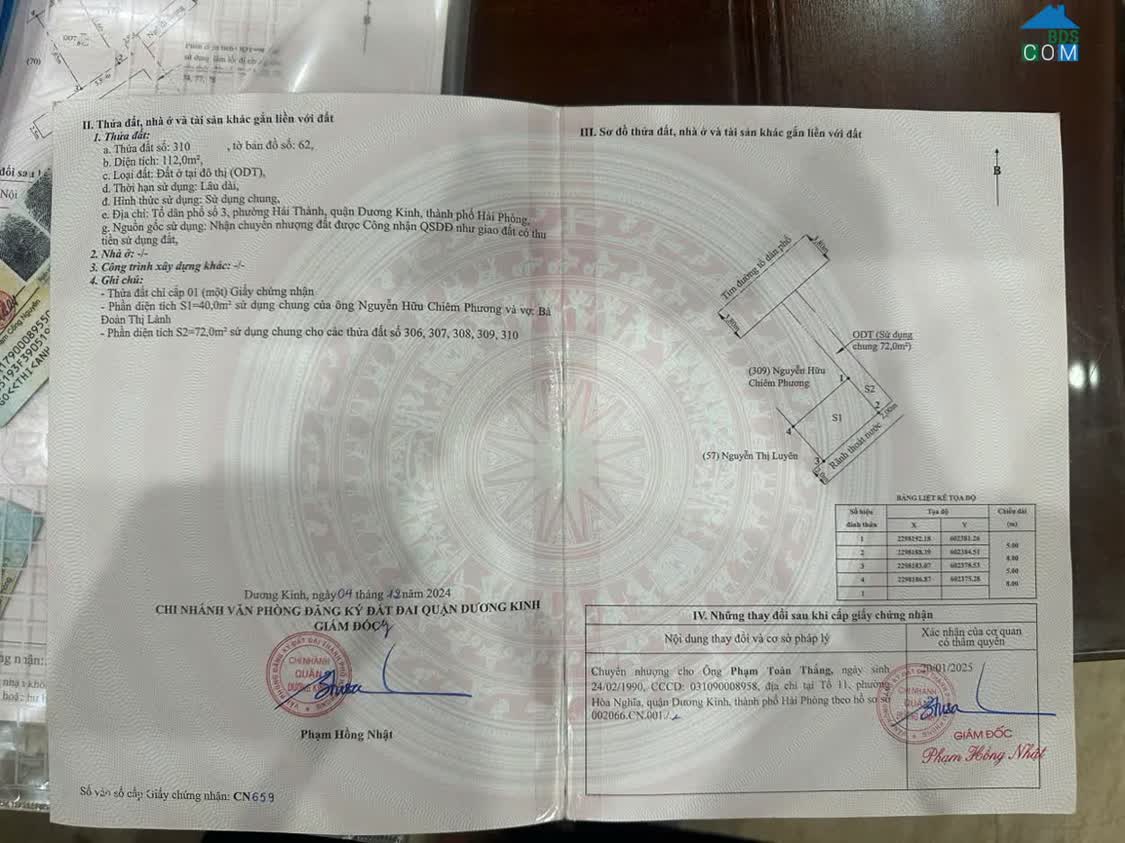 Ảnh Lô Đẹp 40m² Ngõ 4.5m Hải Thành 2 – Giá Chỉ 1.1x Tỷ, Thanh Khoản Cao Zalo 0567 222 555 0