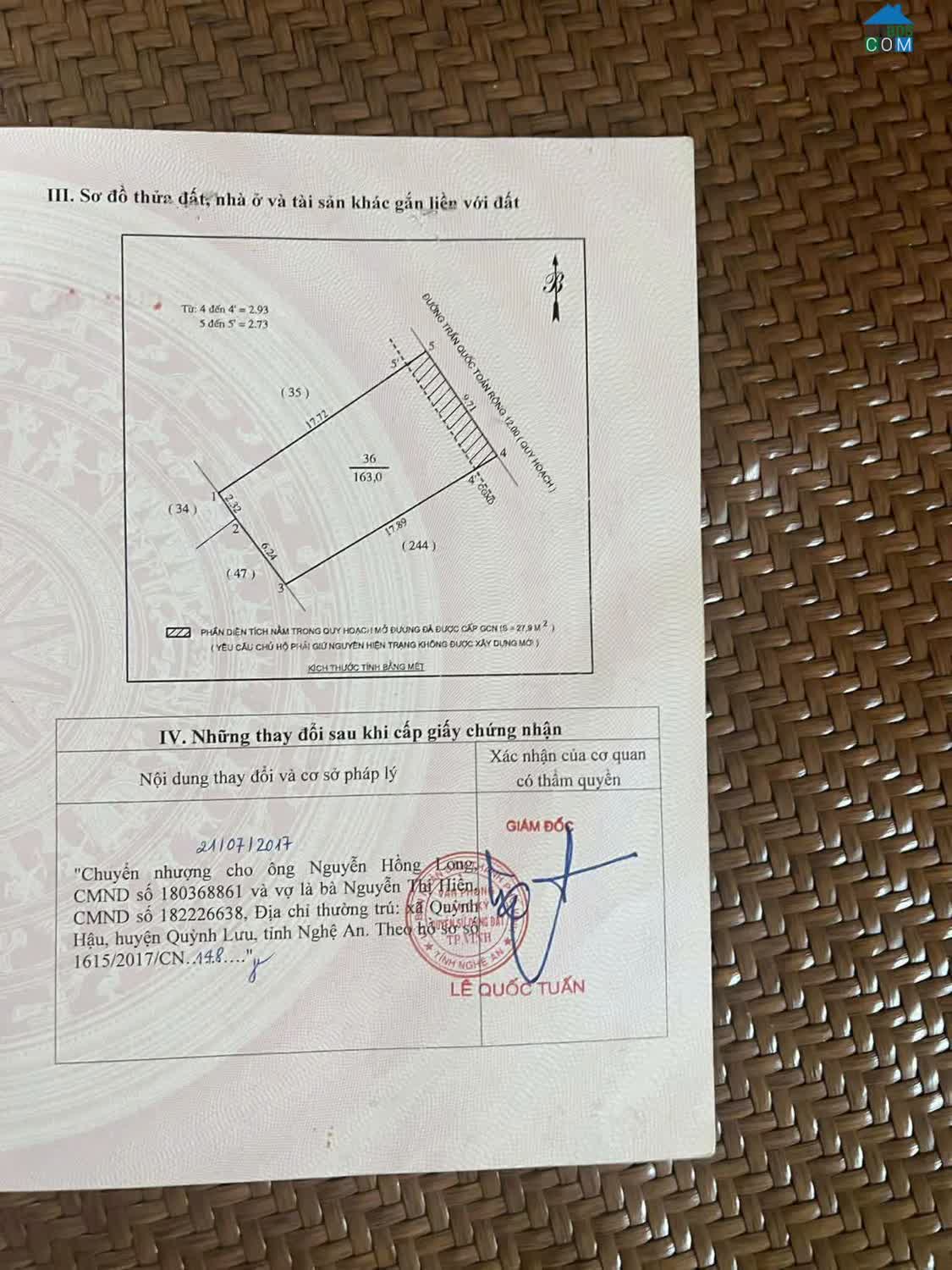 Ảnh Bán 163m2 đất mặt đường kinh doanh Trần Quốc Toản - P. Hà Huy Tập 0